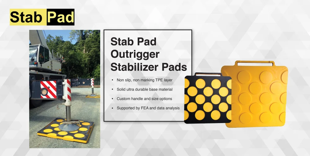 Stab Pad Outrigger Stabilizer Pads